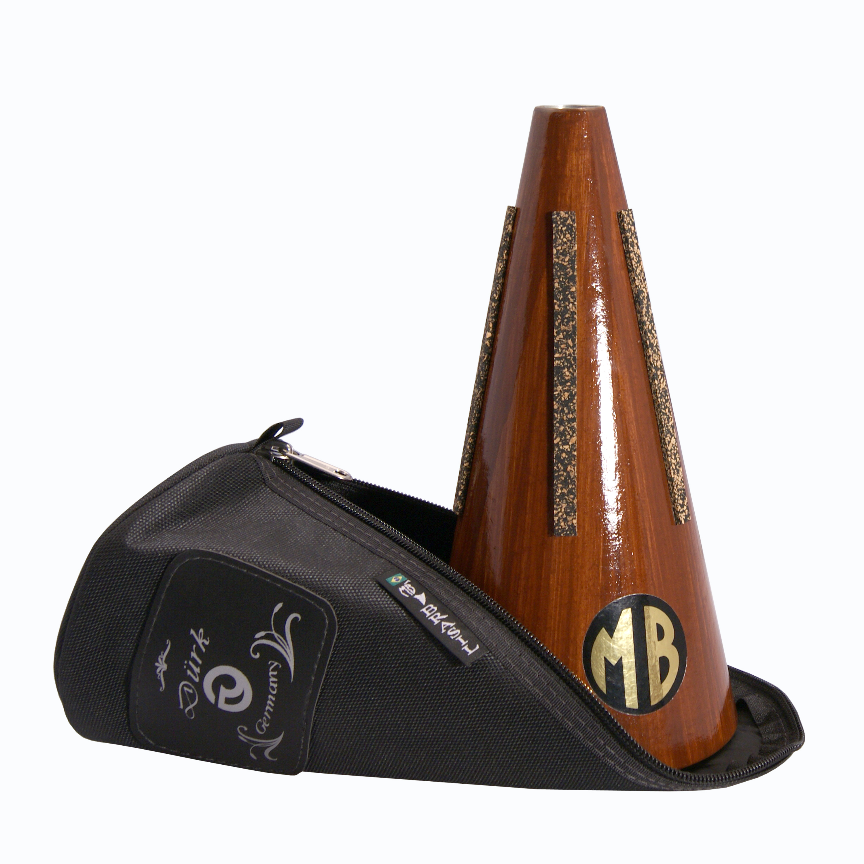 French horn mute with bag