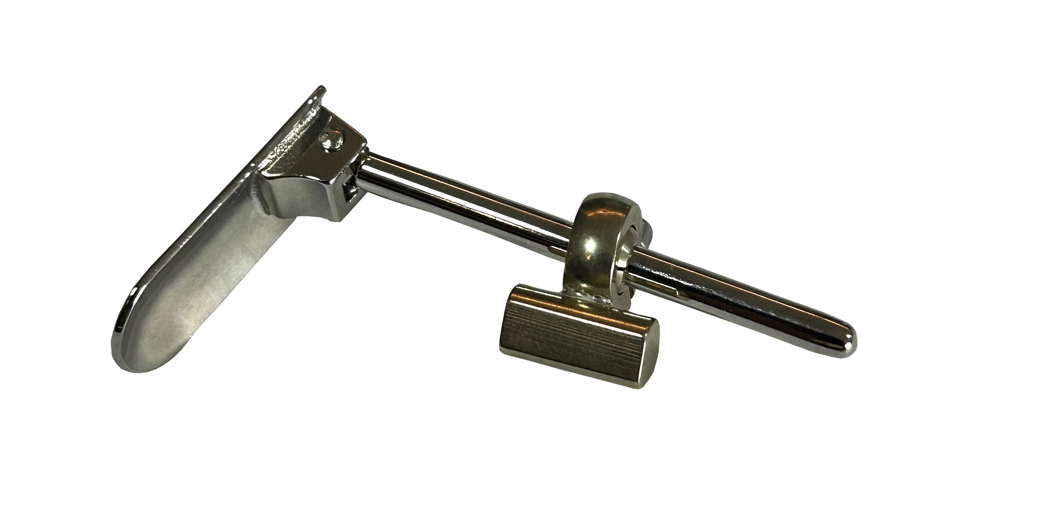 Flipper with soldering block